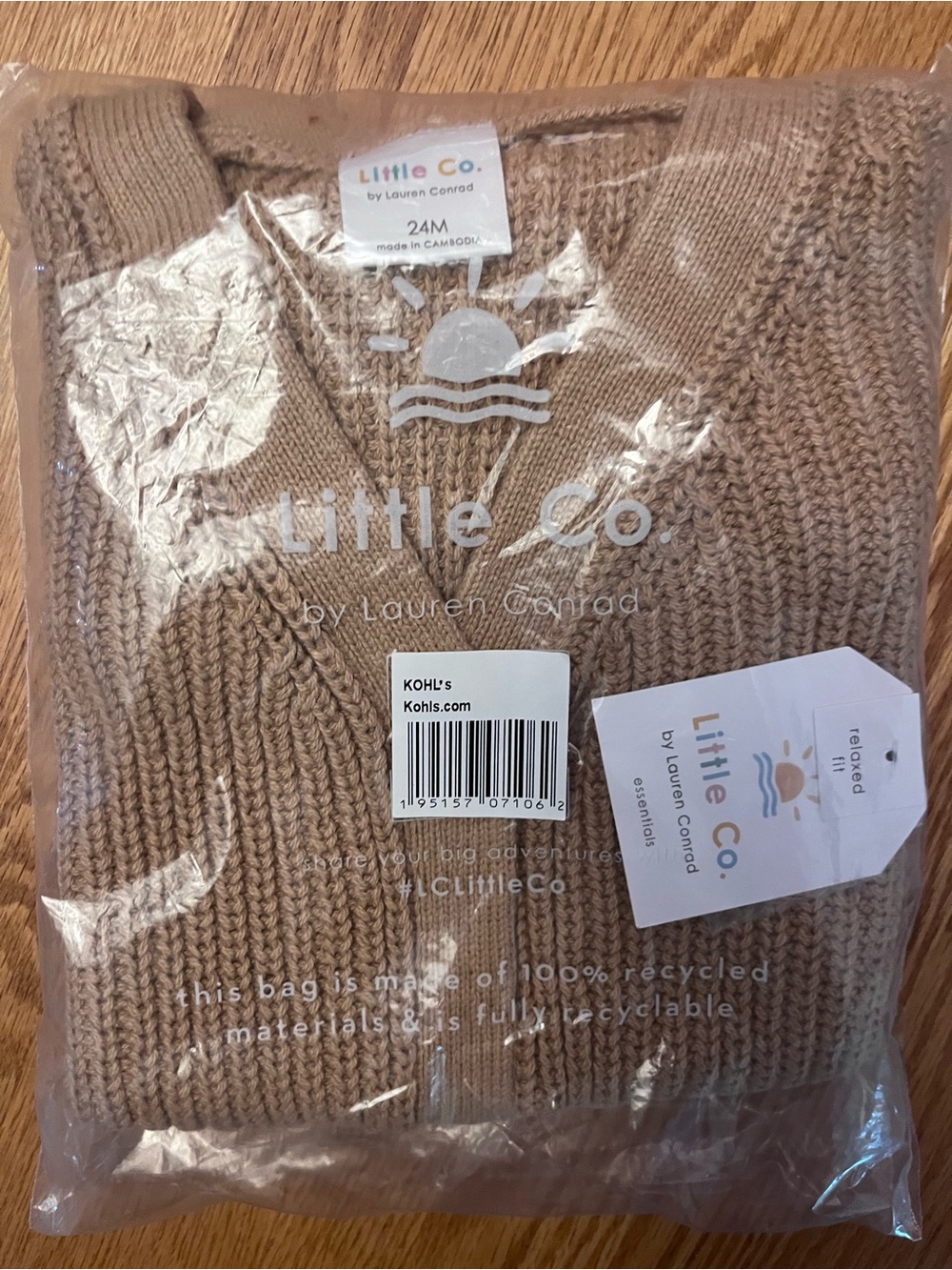 Little Co. by Lauren Conrad Knit Sweater -  24mth NWT